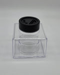 Single Square stackable glitter jars