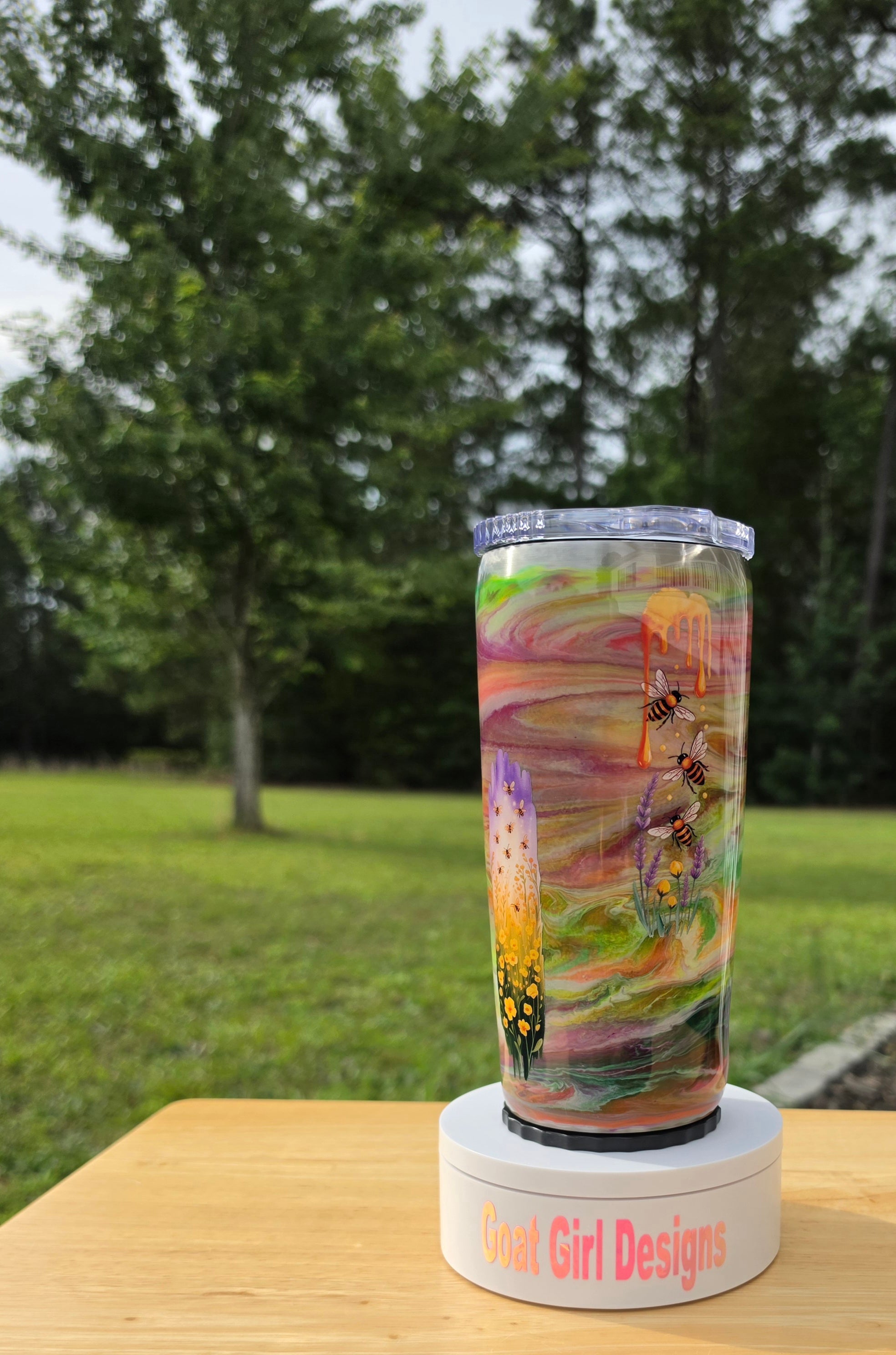20 oz Strawbler
