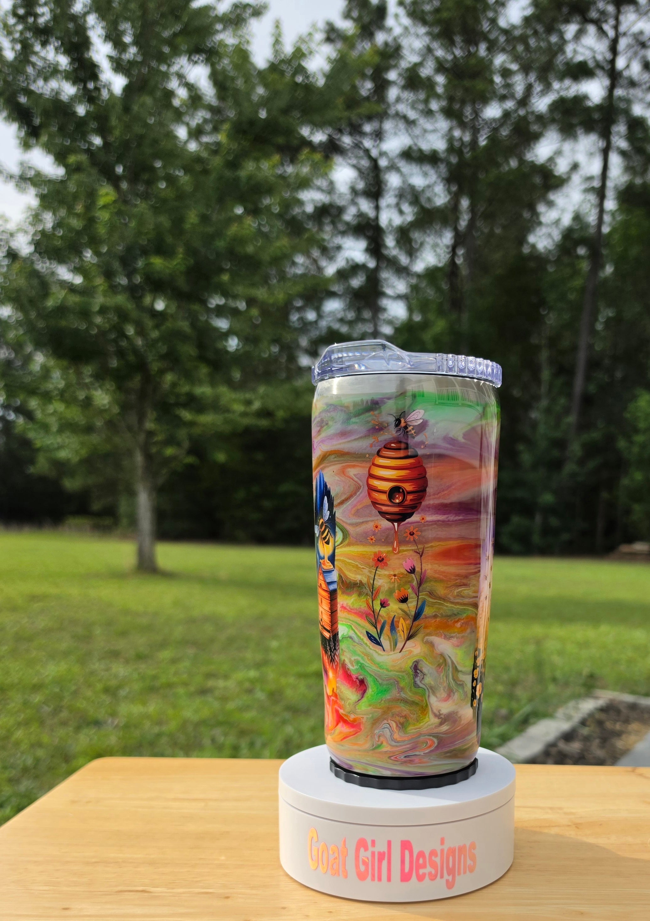 20 oz Strawbler